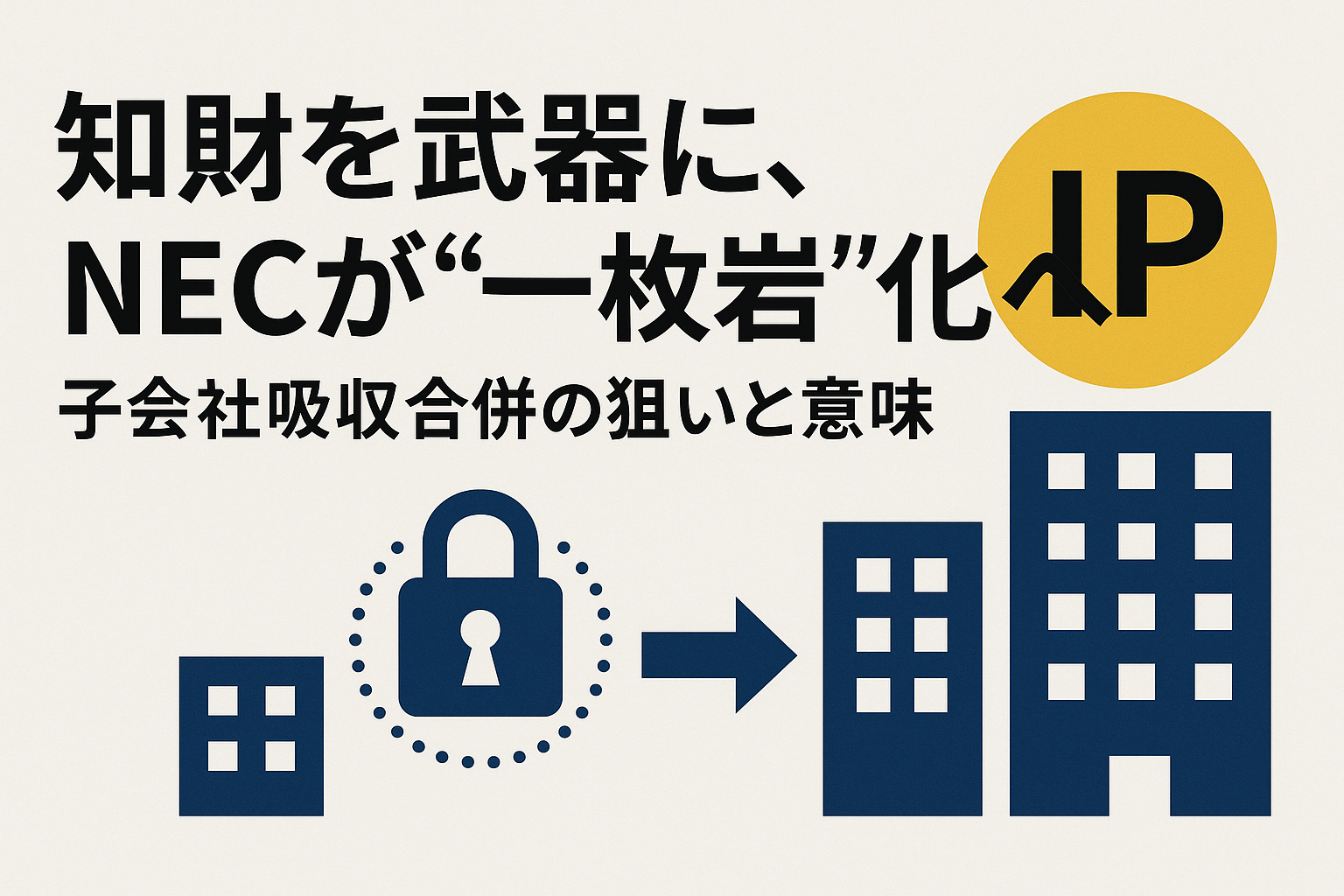 NEC Moves Toward a Unified IP Strategy — The Purpose and Meaning Behind Its  Subsidiary Merger” | KOTOBUKI PATENT & TRADEMARK OFFICE OFFICIAL WEB SITE